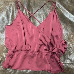 Maroon Tank Blouse